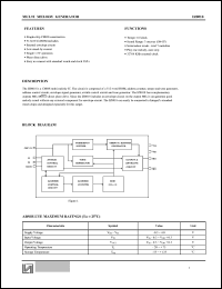 IZ8018 datasheet: Multi melody generator IZ8018