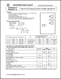 IL2931T-9 datasheet: Chip for low dropout positive voltage regulator IC IL2931T-9