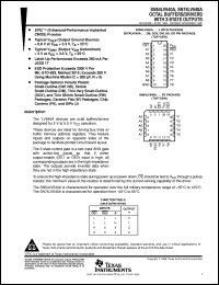 SN74LV540ADW datasheet:  OCTAL BUFFERS/DRIVERS WITH 3-STATE OUTPUTS SN74LV540ADW