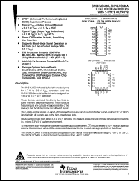 SN74LVC540ADBR datasheet:  OCTAL BUFFER/DRIVER WITH 3-STATE OUTPUTS SN74LVC540ADBR