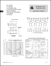 DAT41994 datasheet: 5-300MHz 4 section attenuator DAT41994