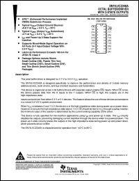 SN74LVCZ240ADGVR datasheet:  OCTAL BUFFER/DRIVER WITH 3-STATE OUTPUTS SN74LVCZ240ADGVR