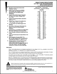 SN74LVTH16240DL datasheet:  3.3-V ABT 16-BIT BUFFERS/DRIVERS WITH 3-STATE OUTPUTS SN74LVTH16240DL