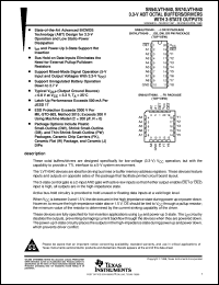 SN74LVTH540DBR datasheet:  3.3V ABT OCTAL BUFFERS/DRIVERS WITH 3-STATE OUTPUTS SN74LVTH540DBR