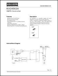 KA34063A datasheet: SMPS controller KA34063A
