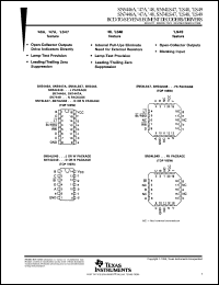 SN5448 datasheet: bcd-to-seven-segment decoders/drivers. 2-kOm pull-up. 5,5V SN5448