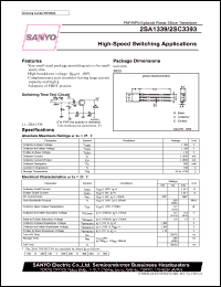 2SA1339 datasheet: PNP transistor for high-speed switching applications 2SA1339