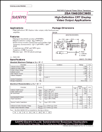 2SA1540 datasheet: PNP transistor for high-definition CRT display video output applications 2SA1540