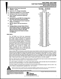 74ACT16646DL datasheet:  16-BIT BUS TRANSCEIVERS AND REGISTERS WITH 3-STATE OUTPUTS 74ACT16646DL