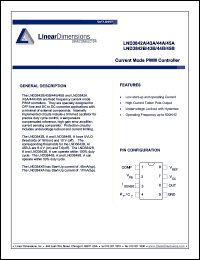 LND3845A datasheet: Current mode PWM controller LND3845A