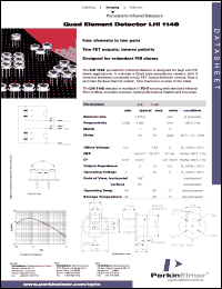 LHi1148 datasheet: Quad element detector LHi1148