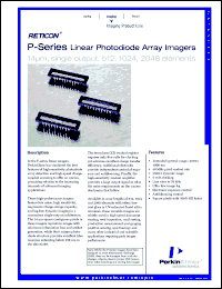 RL0512PAG-712 datasheet: Linear photodiode array imager. Window: glass. 512 active pixels. RL0512PAG-712
