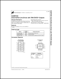 5962-9318801Q2A datasheet: Octal Buffer/Line Driver with TRI-STATE Outputs 5962-9318801Q2A