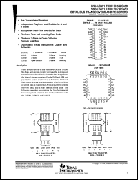 SN74LS652NT datasheet:  OCTAL BUS TRANSCEIVERS AND REGISTERS SN74LS652NT