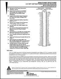 SN74LVTH16652DGGR datasheet:  3.3 V ABT 16-BIT BUS TRANSCEIVERS AND REGISTERS WITH 3-STATE OUTPUTS SN74LVTH16652DGGR