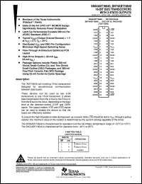 SNJ54ABT16640WD datasheet:  16-BIT BUS TRANSCEIVERS WITH 3-STATE OUTPUTS SNJ54ABT16640WD