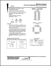 JM38510/32803BSA datasheet:  OCTAL BUS TRANSCEIVERS WITH 3-STATE OUTPUTS JM38510/32803BSA