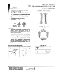 SNJ54LS245FK datasheet:  OCTAL BUS TRANSCEIVERS WITH 3-STATE OUTPUTS SNJ54LS245FK