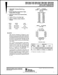 SNJ54LS640FK datasheet:  OCTAL BUS TRANSCEIVERS SNJ54LS640FK