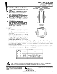 SN74ACT1284DW datasheet:  7-BIT BUS INTERFACES WITH 3-STATE OUTPUTS SN74ACT1284DW