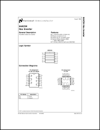 54AC04MDA datasheet: Hex Inverter 54AC04MDA