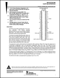 SN74LVC161284DGGR datasheet:  19-BIT BUS INTERFACE WITH 3-STATE OUTPUTS SN74LVC161284DGGR