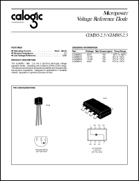 CLM385-2.5 datasheet: Micropower voltage regulator diode CLM385-2.5