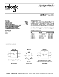 CLM6321M datasheet: High speed buffer CLM6321M