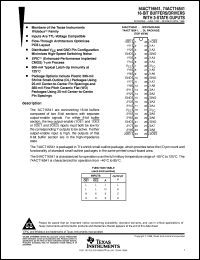 74ACT16541DLR datasheet:  16-BIT BUFFERS/DRIVERS WITH 3-STATE OUTPUTS 74ACT16541DLR