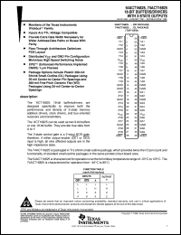 74ACT16825DLR datasheet:  18-BIT BUFFERS/DRIVERS WITH 3-STATE OUTPUTS 74ACT16825DLR