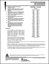 SN74ABT162825DL datasheet:  18-BIT BUFFERS/DRIVERS WITH 3-STATE OUTPUTS SN74ABT162825DL