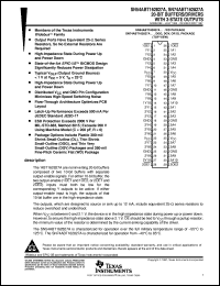 SN74ABT162827ADL datasheet:  20-BIT BUFFERS/DRIVERS WITH 3-STATE OUTPUTS SN74ABT162827ADL