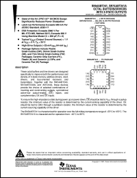 SN74ABT241ADBR datasheet:  OCTAL BUFFERS/DRIVERS WITH 3-STATE OUTPUTS SN74ABT241ADBR