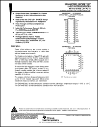 SN74ABT2827NT datasheet:  10-BIT BUFFERS/DRIVERS WITH 3-STATE OUTPUTS SN74ABT2827NT