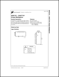 5962-8769101EA datasheet: 8-Input Multiplexer 5962-8769101EA