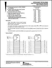 SN74ALS29827DW datasheet:  10-BIT BUFFERS/DRIVERS WITH 3-STATE OUTPUTS SN74ALS29827DW