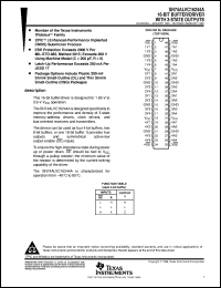 SN74ALVC16244ADL datasheet:  16-BIT BUFFER/DRIVER WITH 3-STATE OUTPUTS SN74ALVC16244ADL