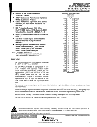 SN74ALVCH162827DLR datasheet:  20-BIT BUFFER/DRIVER WITH 3-STATE OUTPUTS SN74ALVCH162827DLR