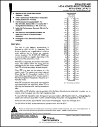 SN74ALVCH16832DGGR datasheet:  1-TO-4 ADDRESS REGISTER/DRIVER WITH 3-STATE OUTPUTS SN74ALVCH16832DGGR