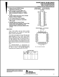 SN74BCT29827BDWR datasheet:  10-BIT BUFFERS/DRIVERS WITH 3-STATE OUTPUTS SN74BCT29827BDWR