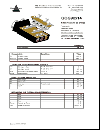 GOG96014 datasheet: 690 V 3-phse AC-DC bridge GOG96014