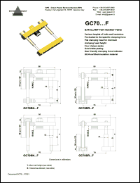 GC70BN9512008FS datasheet: Bar clamp for hockey punks GC70BN9512008FS