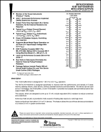 SN74LVCH162244AGR datasheet:  16-BIT BUFFER/DRIVER WITH 3-STATE OUTPUTS SN74LVCH162244AGR