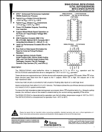 SN74LVCH244ADWR datasheet:  OCTAL BUFFER/DRIVER WITH 3-STATE OUTPUTS SN74LVCH244ADWR