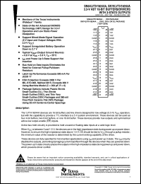 SN74LVTH16244ADGVR datasheet:  3.3-V ABT 16-BIT BUFFERS/DRIVERS WITH 3-STATE OUTPUTS SN74LVTH16244ADGVR