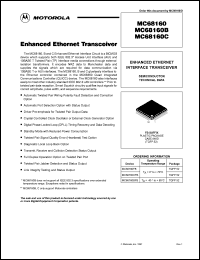 MC68160CFB datasheet: Enhanced ethernet transceiver MC68160CFB