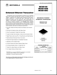 MC68160BFB datasheet: Enhanced ethernet transceiver MC68160BFB