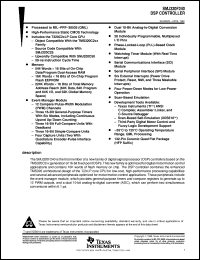 SMJ320F240HFPM40 datasheet:  FIXED POINT DIGITAL SIGNAL PROCESSOR, MILITARY SMJ320F240HFPM40