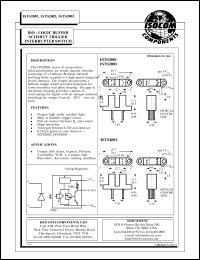 IST2001 datasheet: 6V; 50mA ISO -logic buffer schmitt trigger interrupter switch IST2001