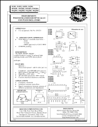 ISQ202 datasheet: 7V; 50mA high density phototransistor optically coupled isolator ISQ202